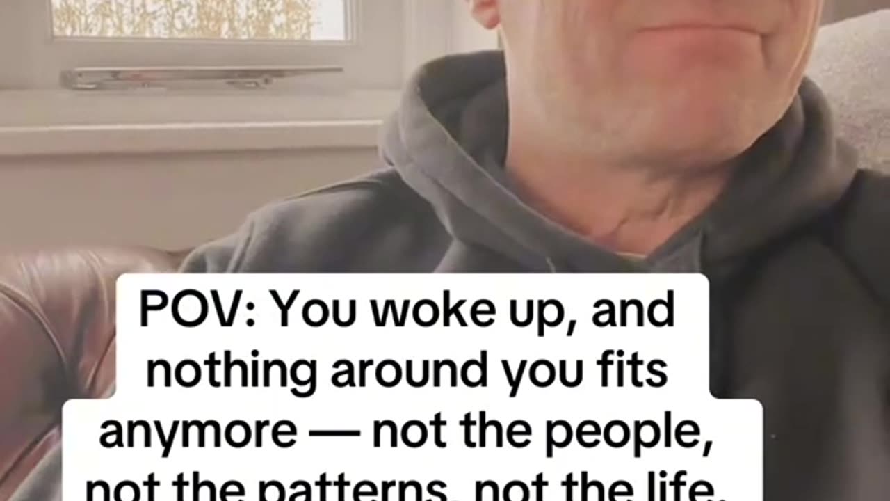 You woke up...it feels good