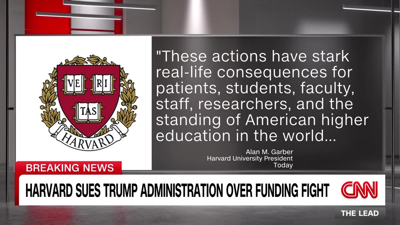 Harvard sues Trump administration