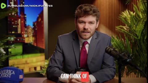 Nick Fuentes "I don't want to live in Jewish America anymore!"