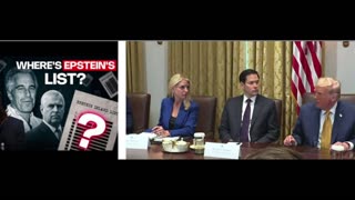 Trump angry when Pam Biondi is asked question about Epstein connection with foreign intelligence