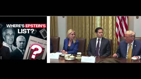 Trump angry when Pam Biondi is asked question about Epstein connection with foreign intelligence