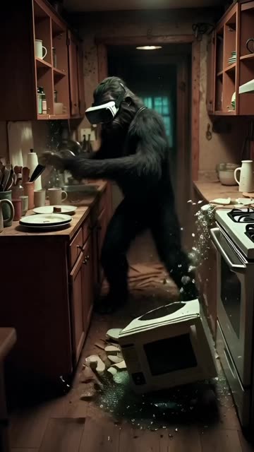 Bigfoot Tries VR Gaming