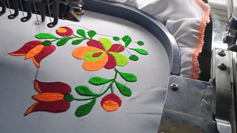 Bordado de flores