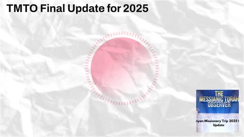 TMTO Final Update for 2025