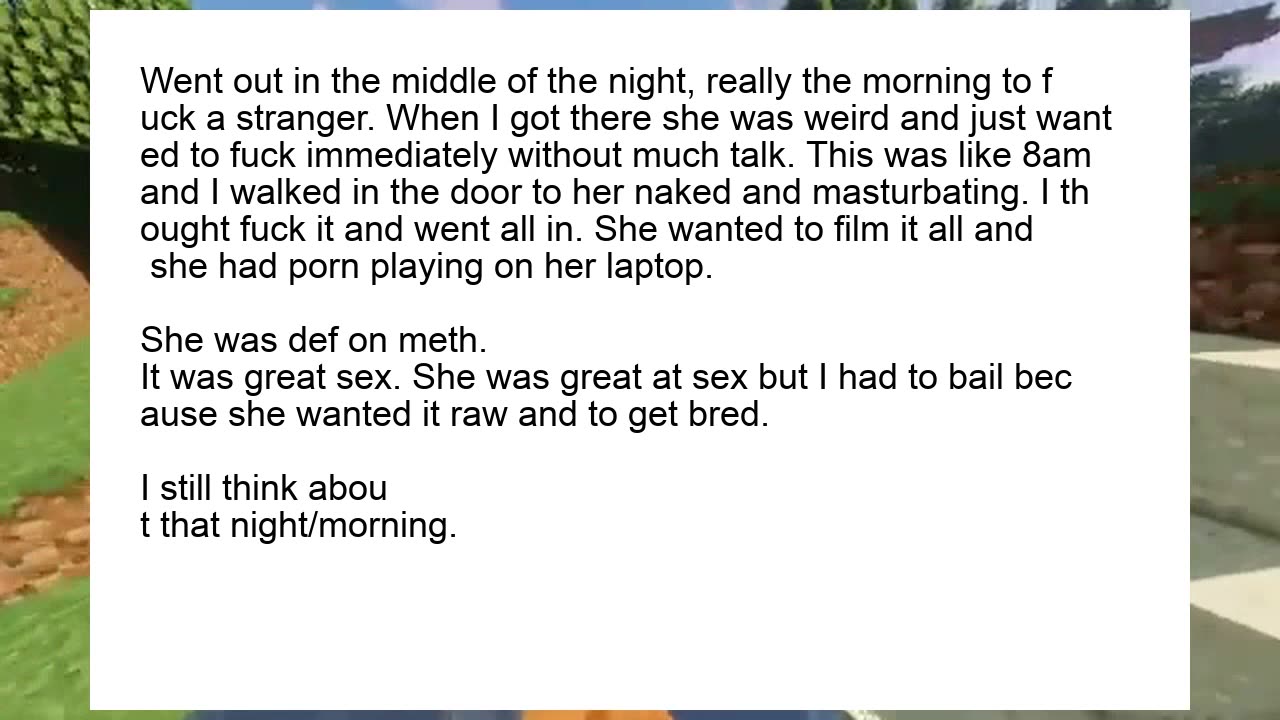 What’s the most embarrassing craziest way you dodged trouble?