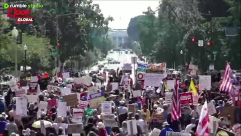 Anti Trump Protest DC LIVE: Protesters