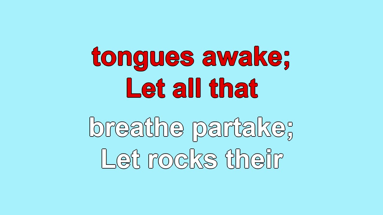 My Country, Tis of Thee 4 Verses