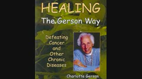 gerson cures cancer usa forced them to mexico