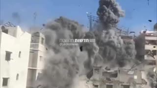 IDF strikes in Gaza this morning