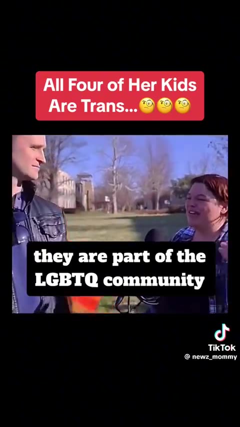 What are the odds all 4 of your children are trans
