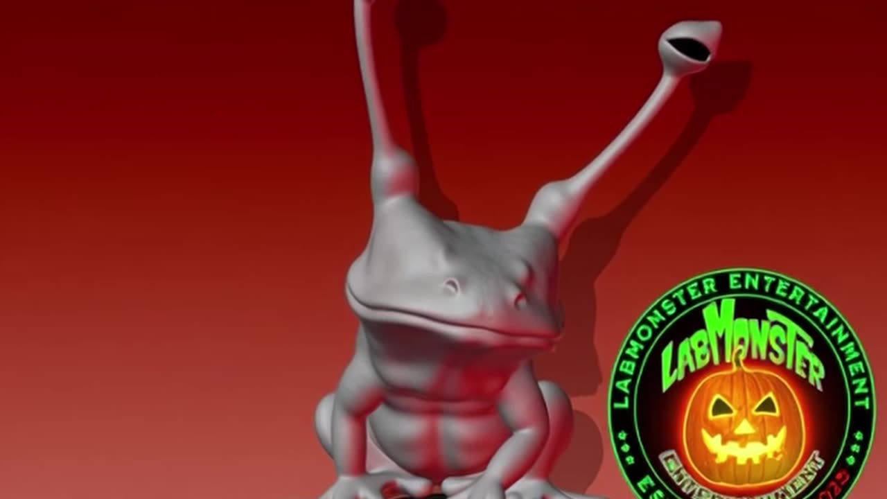 Pondering Alien Frog