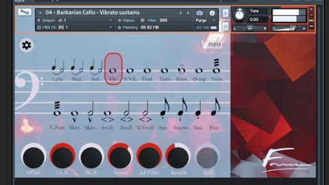 Barbarian Cello by David Forner Demo of all the presets 1