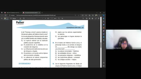 PAMER SEMESTRAL 2023 | Semana 09 | Literatura: Generación del 27