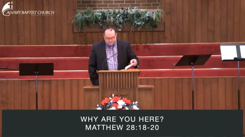 Why Are You Here?
