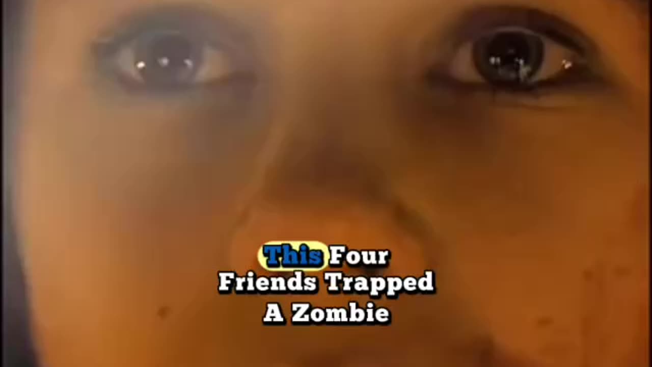 For this who don’t believe zombies are real Watch what happens to this four friends