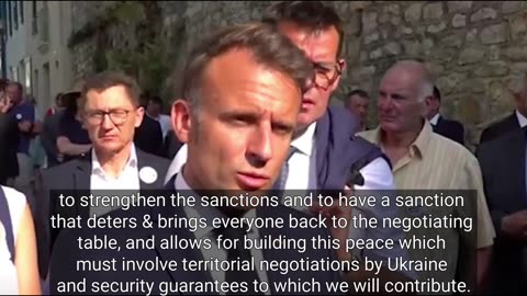 🕊️🌍 Ukraine Russia War | Macron Calls for Stronger Sanctions & Peace Talks | RCF