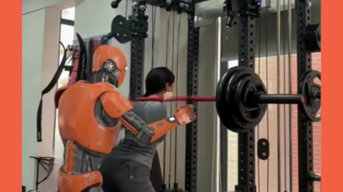 Gym tutor robot 💪🏊‍♀️