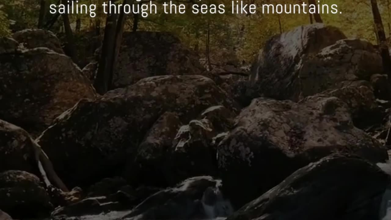 Ships Sail by His Command | Surah Ar-Rahman 22–30 | Power, Beauty, and Return