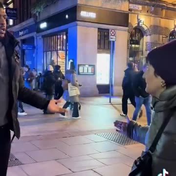 Ireland - African man with a British accent trying to cause trouble under the guise