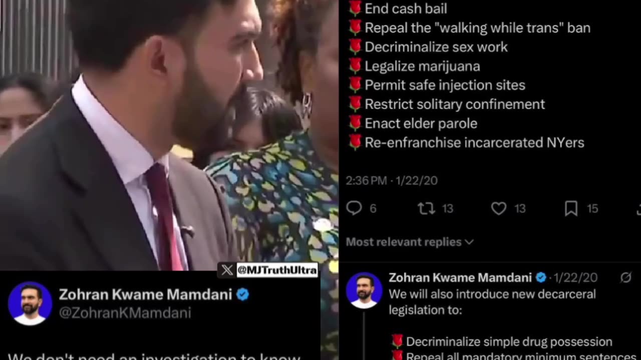 Zohran Mamdani: “My administration will be Donald Trump’s worst nightmare.”