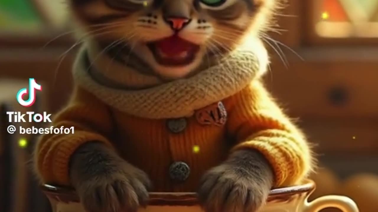 Brazilian kitten mockingly created by artificial intelligence