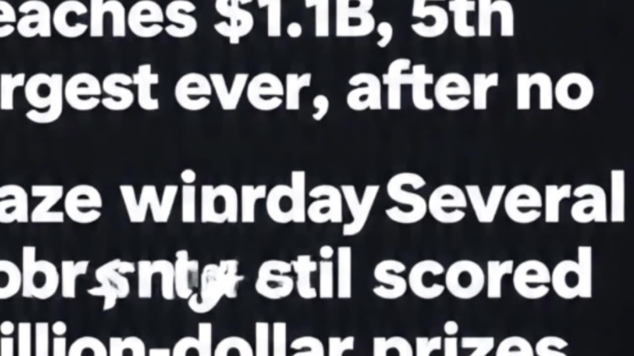 Powerball Jackpot Hits $1.1B – Millions Still Won Across the States