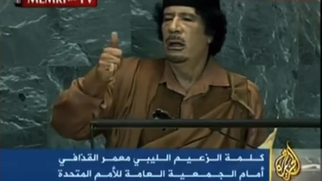 Gaddafi Tried to Warn Us
