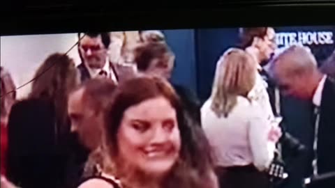 Whitehouse camera captures reporter turning into demon?