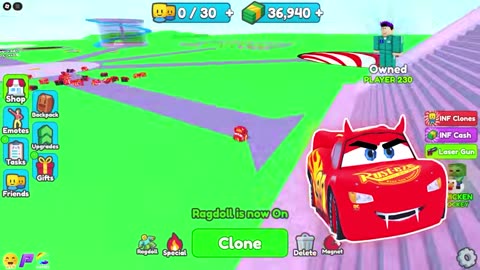 Lightning McQueen Play Impossible