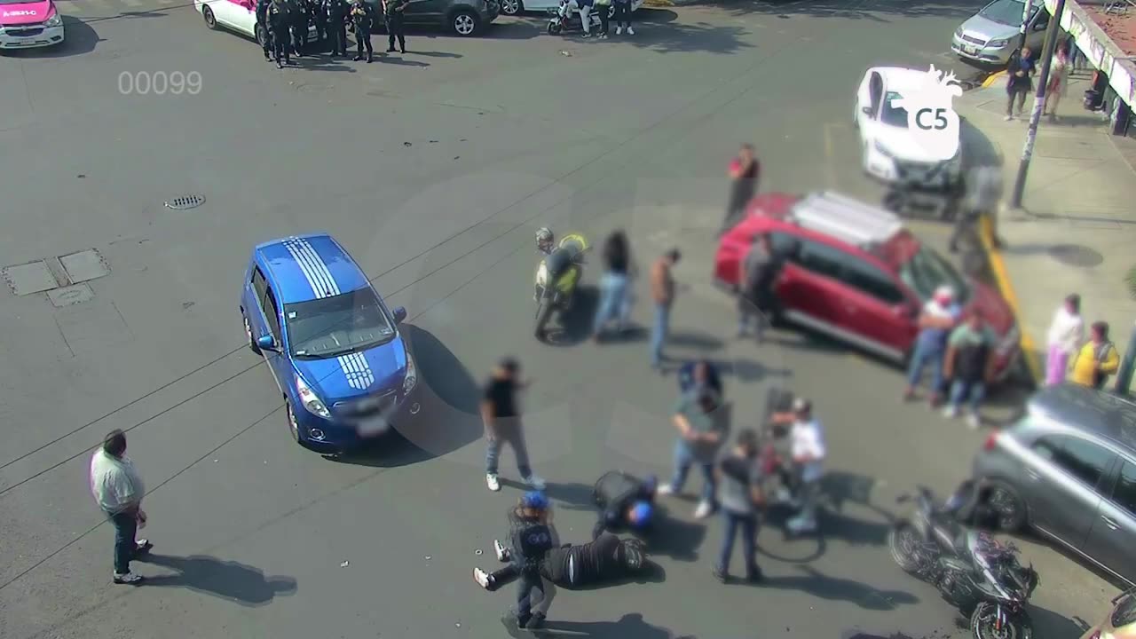 Choque con Lesionados | #C5CorazónDeLaCDMX