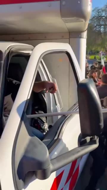 Φορτηγό έπεσε πάνω σε πορεία Ιρανών αντικαθεστωτικών, στο Λος Άντζελες