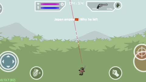 Mini militia shameful player