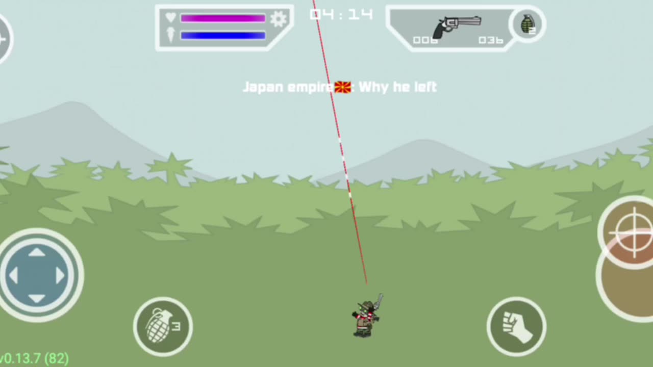 Mini militia shameful player