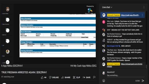 TRUE FREEMAN GETS ARRESTED AGAIN