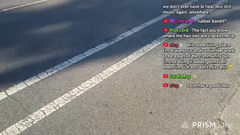 09/24/25 Q45 VOD: "going back to Ron's tent for my bag, if it ain't there, chaos ensues"