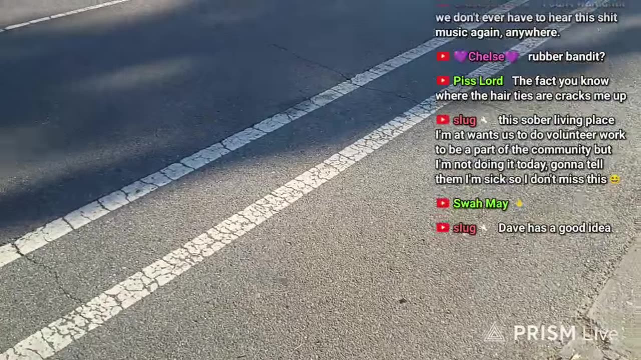 09/24/25 Q45 VOD: "going back to Ron's tent for my bag, if it ain't there, chaos ensues"