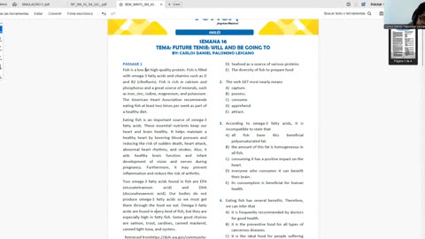 VONEX SEMESTRAL 2024 | Semana 16 | Inglés