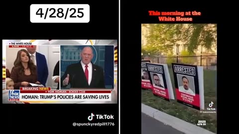 Homan on child trafficking ..