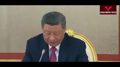 Президент Путин встретился с председателем Китая Си перед парадом Победы