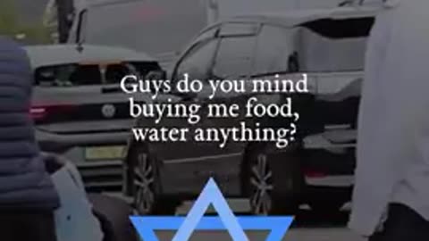 guy looking for food from a church, synagogue and a mosque