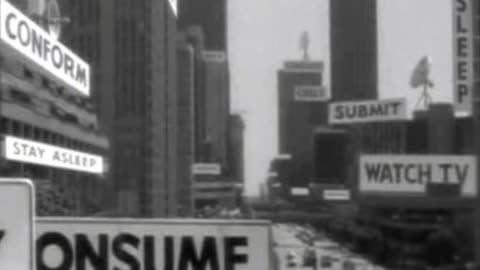 1960s Government Subliminal National Anthem Video — It's THEY LIVE!