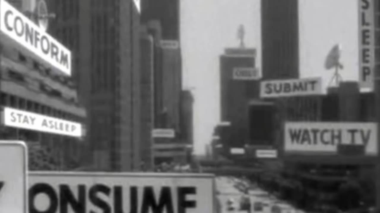 1960s Government Subliminal National Anthem Video — Its THEY LIVE!