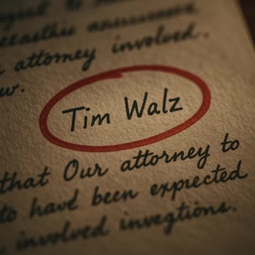Tim Walz Named in Killer’s Letter—Shocking Confession!
