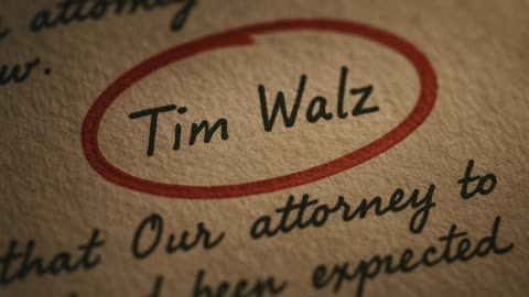 Tim Walz Named in Killer’s Letter—Shocking Confession!