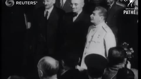 Allied leaders at the Potsdam Conference (1945)