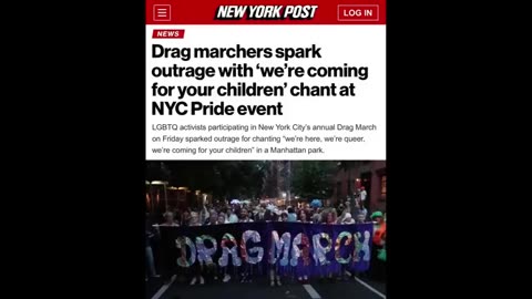 The Gays Are Coming For Your Children
