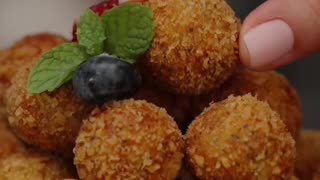 Tofu Blueberry Balls