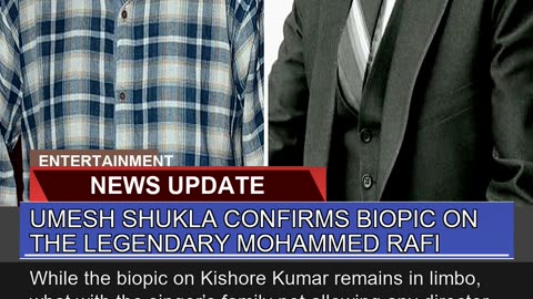 Umesh Shukla Confirms Biopic on the Legendary Moha