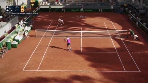 Tennis Elbow 4 Gameplay Federer vs Nadal RG PS5