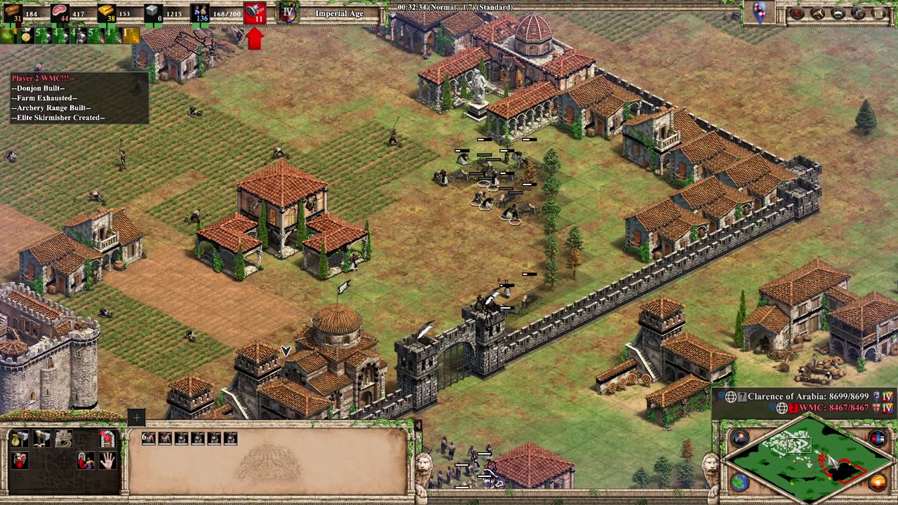 AoE2:DE Ranked 1v1 Fortress Sicilians vs Italians